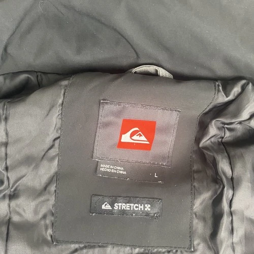 Quicksilver Sycamore Block Technical Snow Winter Jacket Large Gray Dry Flight image 14