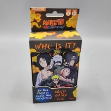 Who Is It Card Game Naruto Shippuden. NEW IN BOX.  72 Cards In A Tin Case.