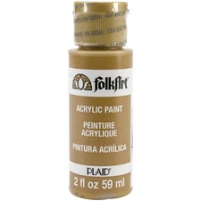 FolkArt Acrylic Paint 2oz-Gilded Oak