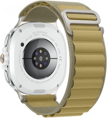 Rugged Nylon Strap Compatible w Samsung Galaxy Watch 8 40mm/44mm