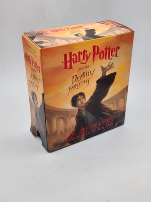 Vintage Harry Potter and the Deathly Hallows Audio Book Set By Jim Dale RARE box - Image 1 of 4