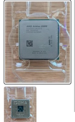AMD Athlon 3000G 2-Core 3.5GHz Socket AM4 Processor CPU YD3000C6M2OFB