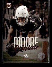 2021 Panini Chronicles #208 Rondale Moore Luminance Update Rookies Bronze card