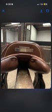 John Whitaker JW Brown Leather 17.5in, medium fit Jumping Saddle - Horse Saddle