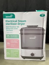 Grownsy Adjustable 4 in 1 Large Bottle Sterilizer and Dryer, 8 Bottles Capacity,