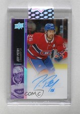 2021-22 Upper Deck Clear Cut High Gloss 10/10 Jeff Petry #CC-PE Auto 19hz