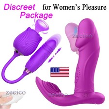 Women Wearable Wireless Vibrating Underwear Panties 10 Function Remote Control