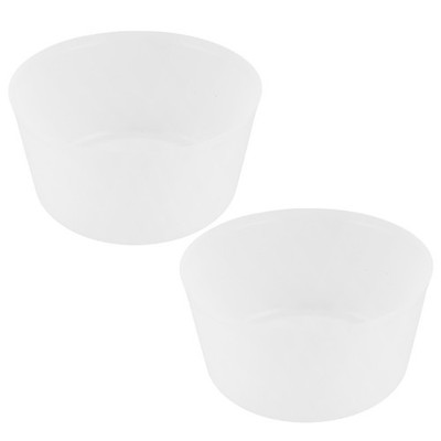 2 Pcs Wooden Sauna Bucket Plastic Liner Spa Accessory Foot Bathing Barrel