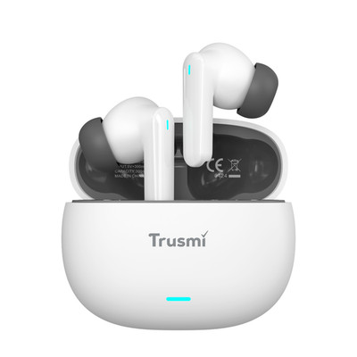Trusmi Wireless Kopfhörer Bluetooth ENC Dual Mikrofon Ohrhörer Bass Sport Ohrhörer