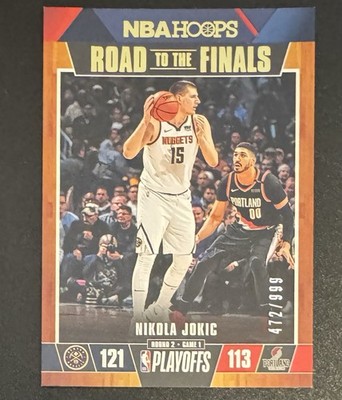 Nikola Jokic 2019-20 NBA Hoops Road To The Finals /999 #45 - Denver Nuggets