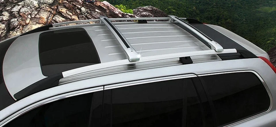 2PCS Roof Rack Cross Bars Cargo Carrier Fits For Nissan Patrol 2010-2024 ALU - Image 4 of 4