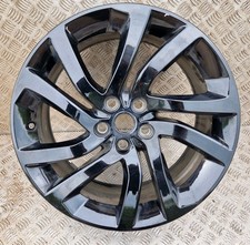 20" LAND ROVER DISCOVERY 5 GENUINE BLACK ALLOY WHEEL  