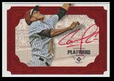 Carlos Correa 2015 Leaf Onyx Platinum Elite Red Ink Auto #PE15A-CC 4/10