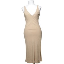 Zara Woman, Maxikleid, Größe: 36, Beige, Viskose, Einfarbig, Damen #5mW