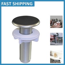 Stylish 1-3/4 in Brushed Nickel Sink Hole Cover for Rust-Free Kitchen Upgrade