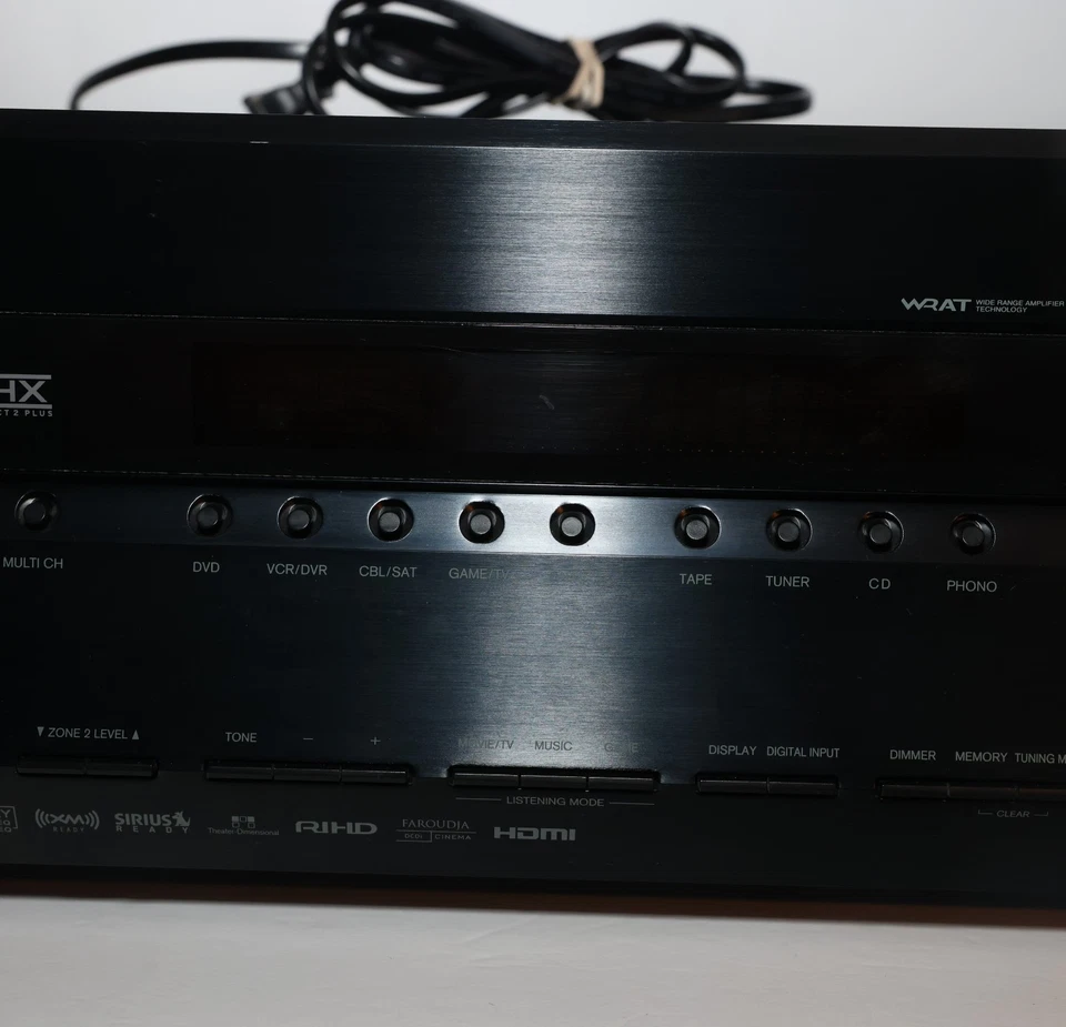 Onkyo TX-SR706 7.1 HDMI AV Amplifier Receiver Black TESTED WORKS No Remote - Image 4 of 4