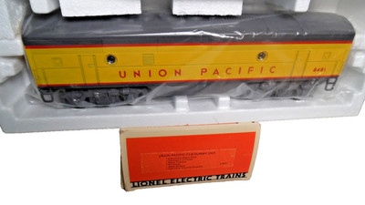 Lionel 8481 Union Pacific   F3 B Dummy Unit Non Powered w/Electronic Diesel Horn