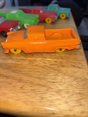 6 Vintage Auburn Rubber Car #504 Cadillac and 5 #610 Ford Ranchero - Afbeelding 9 van 18