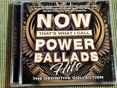 NOW THAT'S WHAT I CALL POWER BALLADS 18 TRACK CD FREE SHIPPING