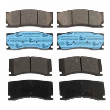 Front and Rear Semi-Metallic Brake Pad Set For 2008-2015 Jaguar XKR Alcon Brake