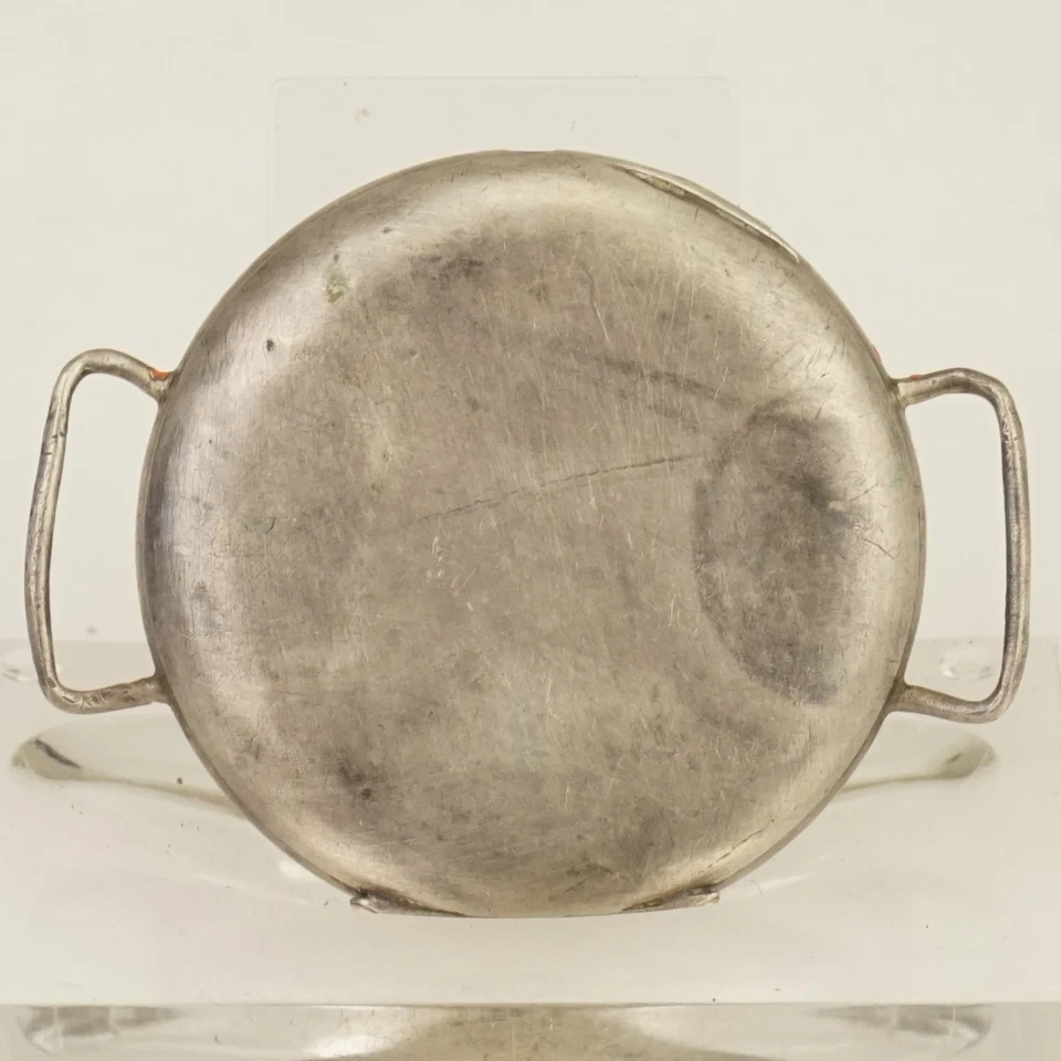 Rare WORKING! Silver Military Wrist Watch Men's no fusee no duplex no repeater - image 3 of 4