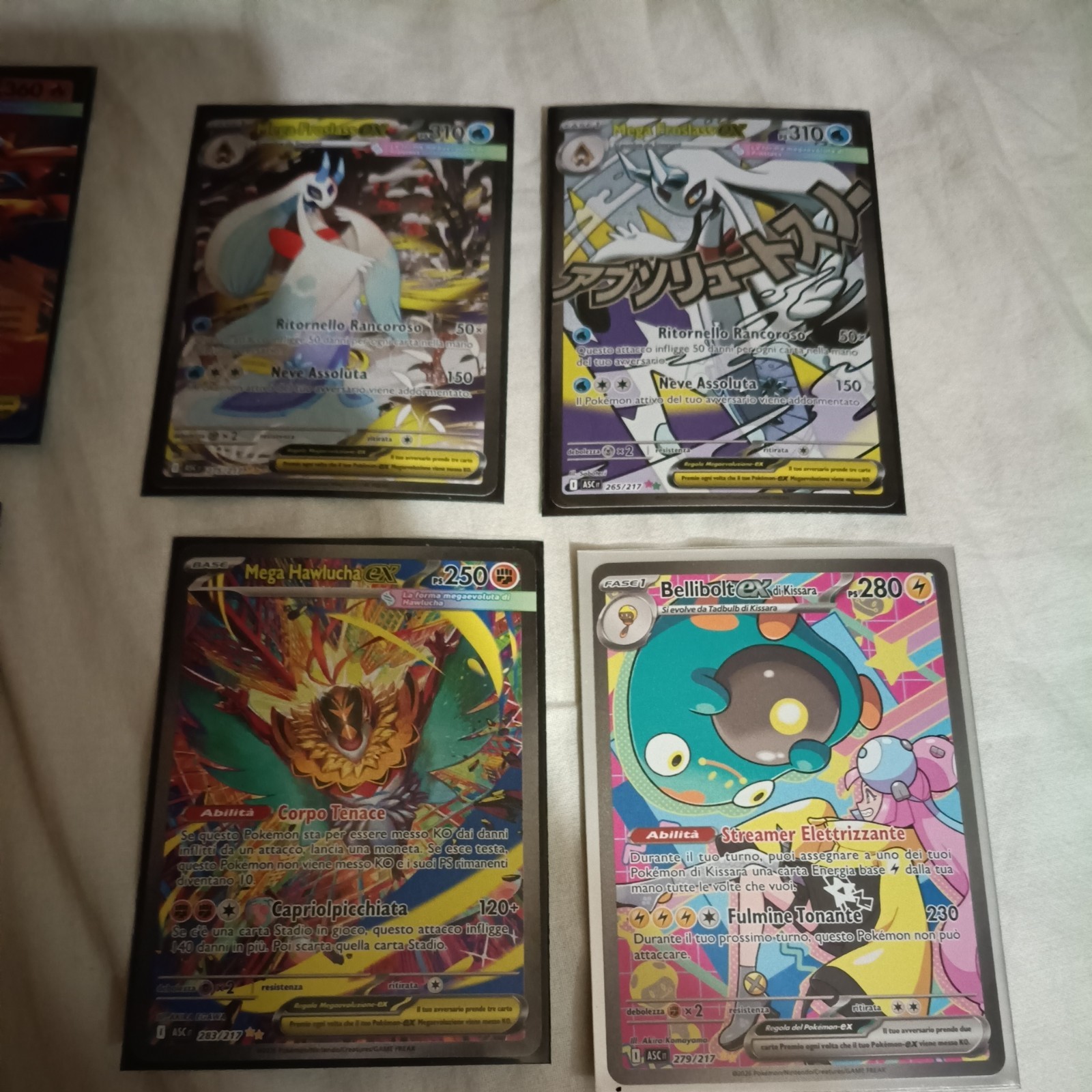 Pokemon Lotto Di 43 Carte Rare Illustrate