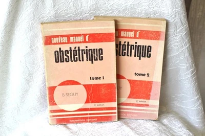 nouveau manuel d'obstétrique tomes 1 et 2 B. Seguy - 1975 - TBE - Photo 1/4
