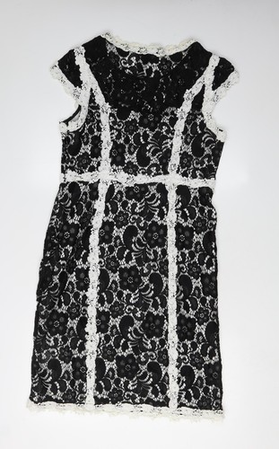 Phase Eight Black Lace Dress Women Size 16 Formal - Picture 2 of 12