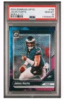 2024 Donruss Optic JALEN HURTS NEBULA 1/1 Eagles Case Hit PSA 10