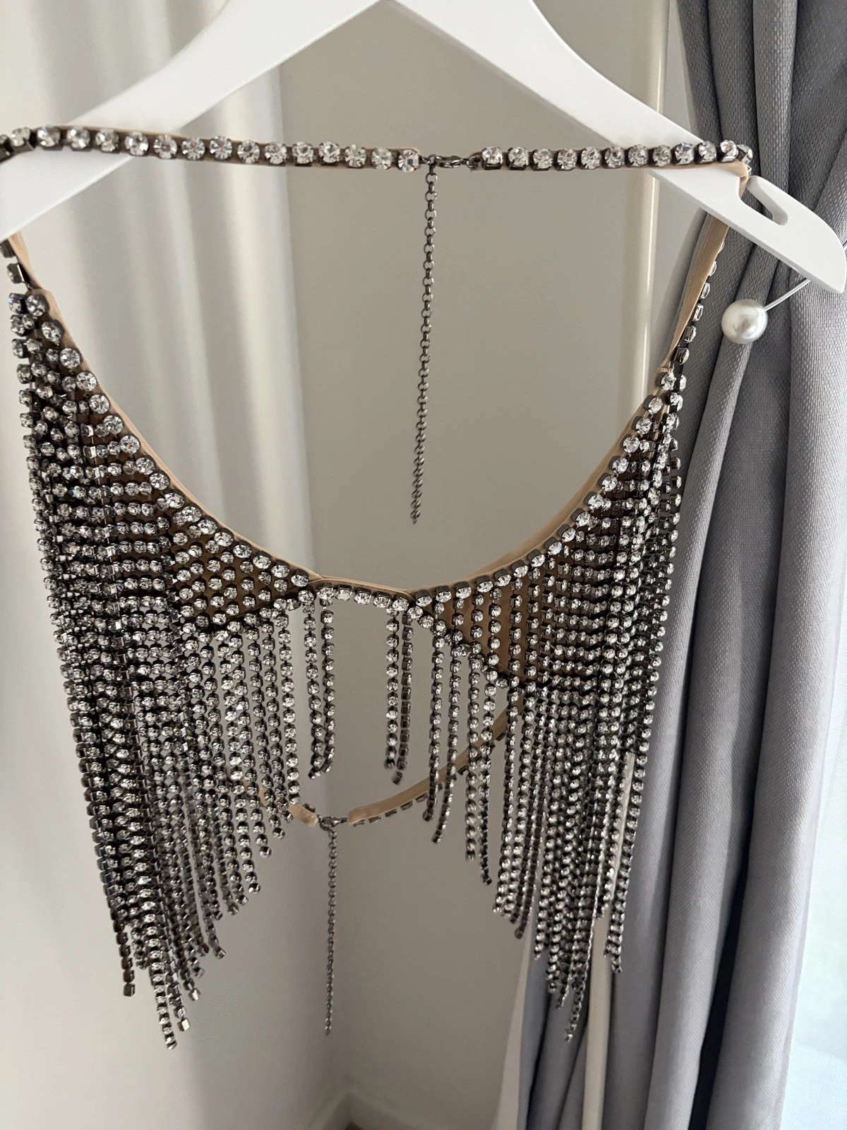 BNWT Stella McCartney x H&M Crystal Embellished Bra Top M
