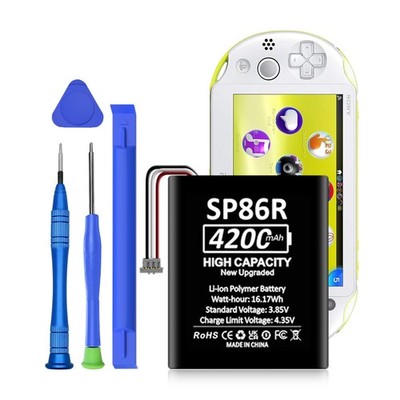 Ps Vita 2000 Battery, (New Upgrade) 4200mAh High Capacity Rechargeable... 