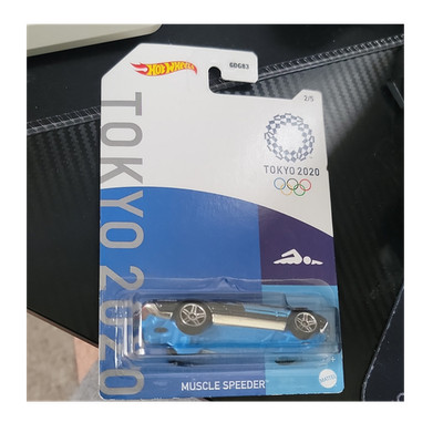Hot Wheels Toyota Muscle Speeder Tokyo 2020 Olympics 1:64 Diecast Blue 2020