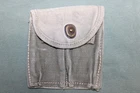 US Military Issue WW2 M1 Carbine Ammo Magazine Stock Belt Pouch OD 3 Canvas N19