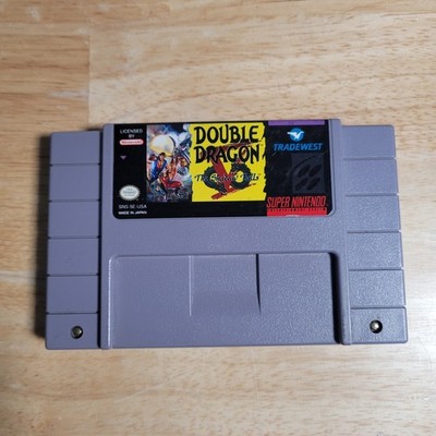 Double Dragon V: The Shadow Falls SNES Super Nintendo Enter System - Tested