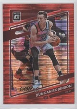 2021-22 Panini Donruss Optic Red Pulsar Prizm Duncan Robinson #89 11s9