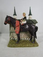 4 Aces Seattle Slew Triple Crown Winner Miniature Decanter