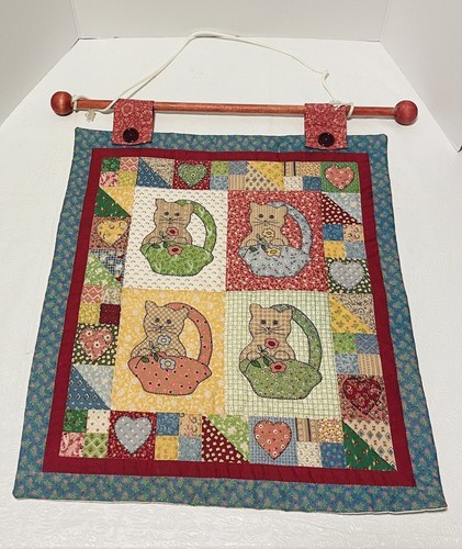 1 Herstellung Panel Katze Druck Stoff 18,5 "lang 18" Breite Stoff-Quilt Patchwork