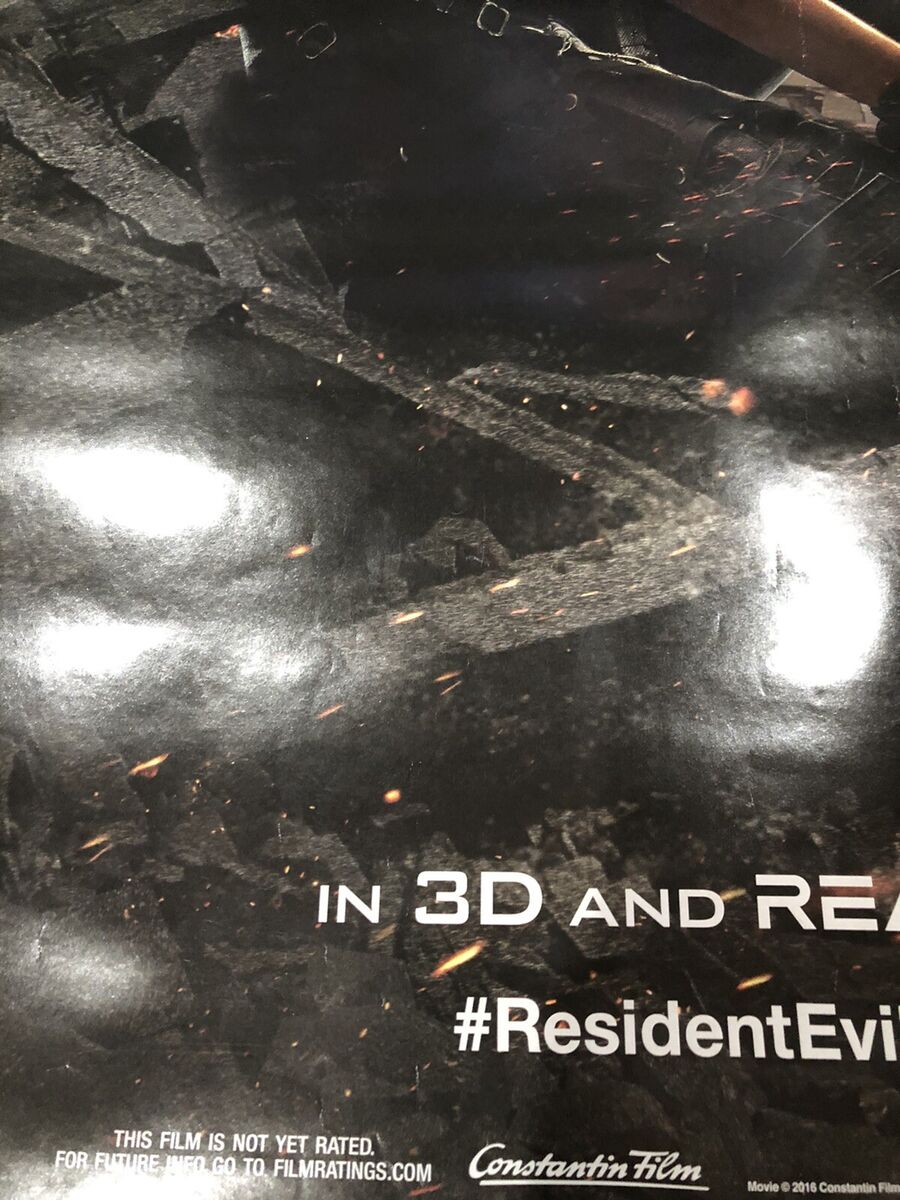 Resident Evil: The Final Chapter 27 x 40 Movie Poster - Style J –