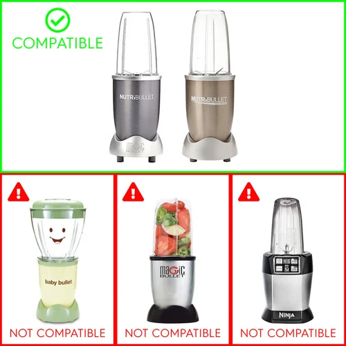 2er Pack 32 Unzen Tasse + Extraktor Klinge für Nutribullet NB-101B NB-101S NB-201 - Bild 7 von 7