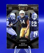 2022 Select Draft Picks KYLE HAMILTON/COLE KMET/HARRISON SMITH #SC-ND Notre Dame