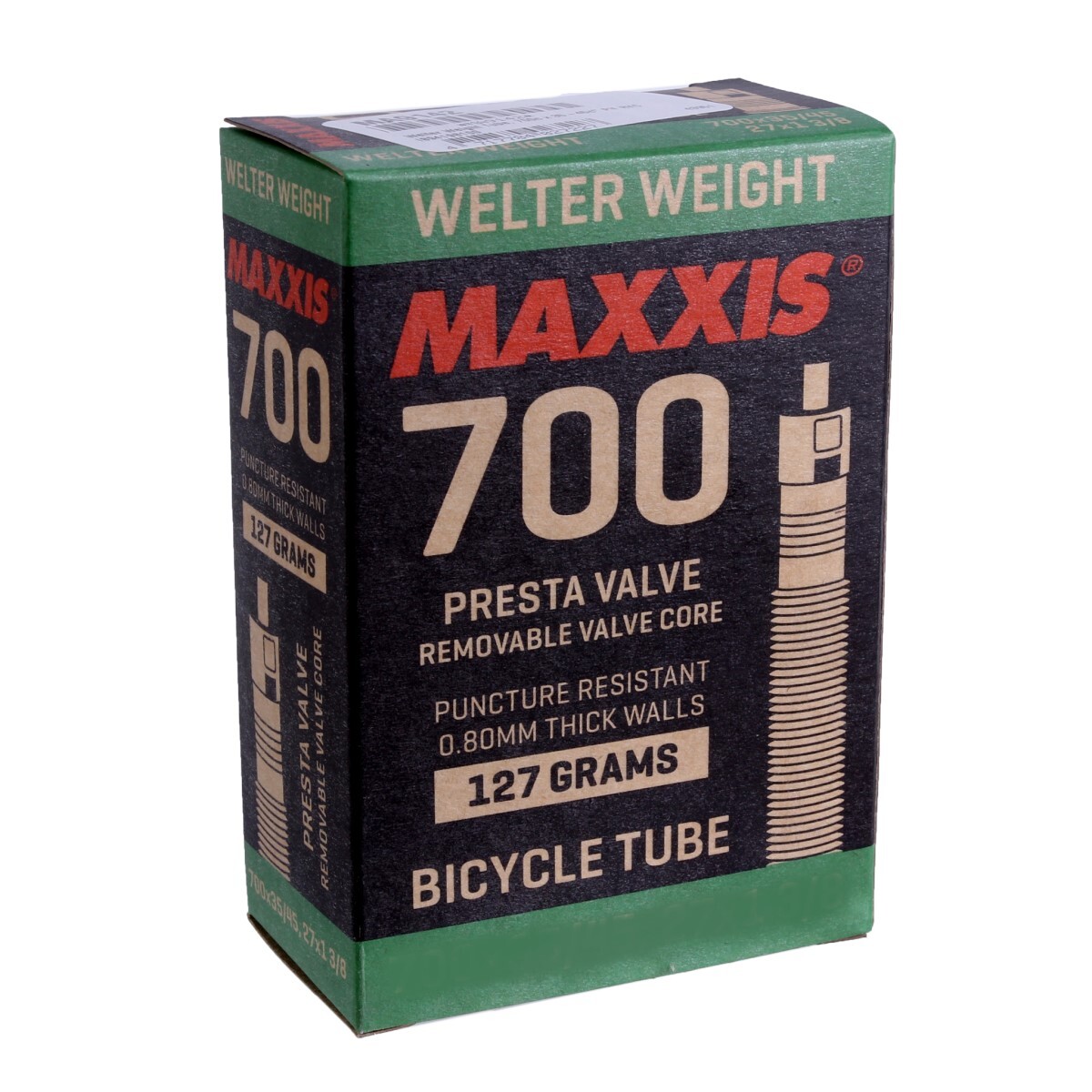 Maxxis Welter Weight 700c Tube 700x23-32c PV Presta Valve 48mm
