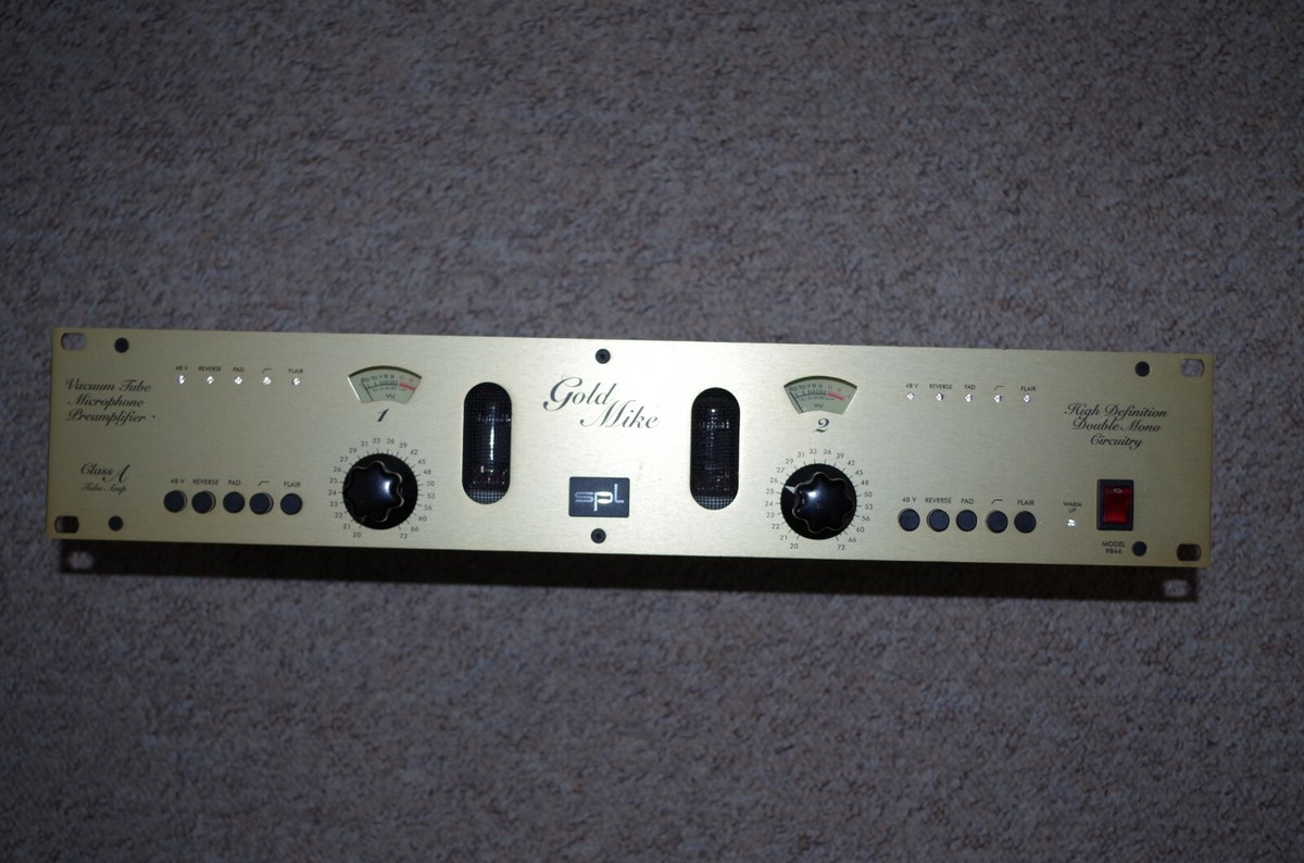 SPL Goldmike Model 9844 Dual Tube Mic Preamp Class-A Röhre | eBay