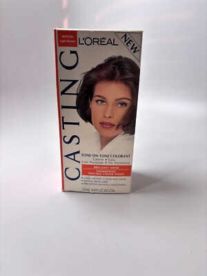 Vintage New Old Stock Loreal Paris Casting Tone on Tone Mocha Light Brown Rare