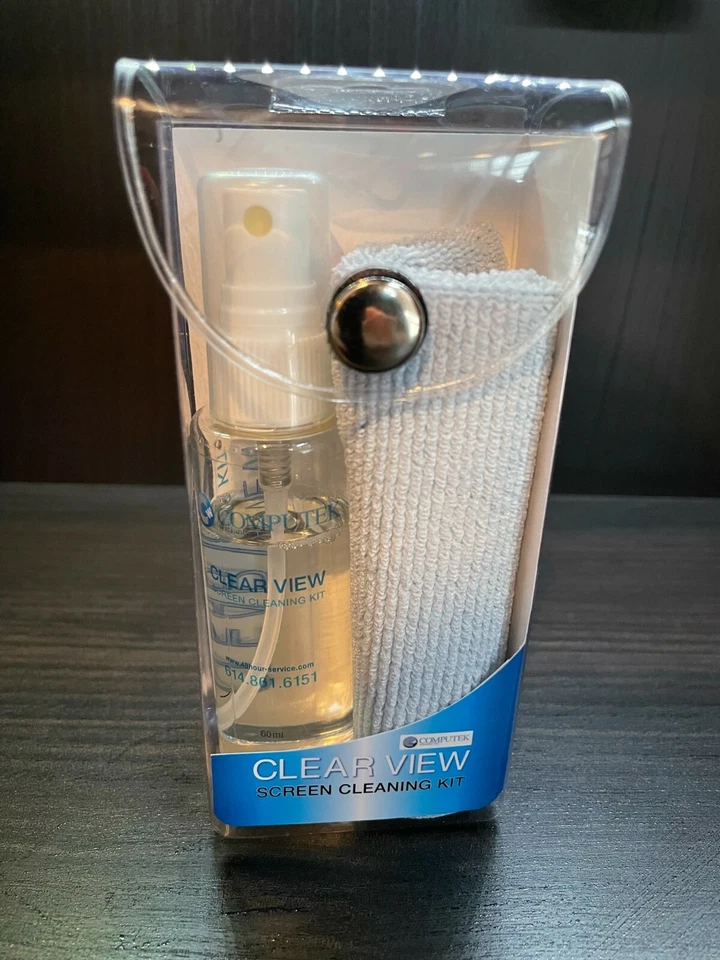 Screen Cleaner Kit + Cloth for TV/Tablet/Laptop/Smartphones No alcohol 10 pack - Image 2 of 4