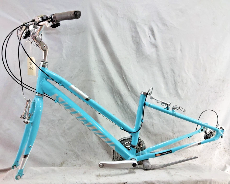 Juego de cuadro de bicicleta híbrido Specialized Crossroads 2020 X-Small StepThru Café Commuter Foto 2 de 4