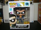 FUNKO POP TEEN TITANS GO ROBIN WITH BABY HOT TOPIC EXCLUSIVE-VHTF