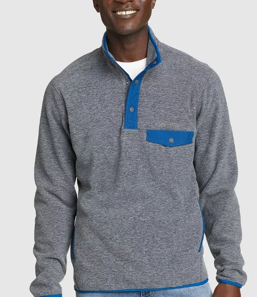 NWT Men’s Eddie Bauer Fleece Pullover – Large