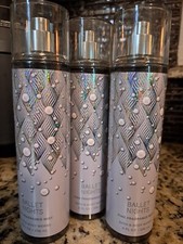 Bath and body works Ballet Nights Fragrance Mist set 3 8oz Each