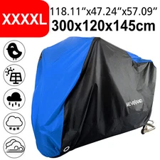 XXXXL Motorcycle Cover Waterproof  For Harley Electra Glide Dust Sun UV Protect