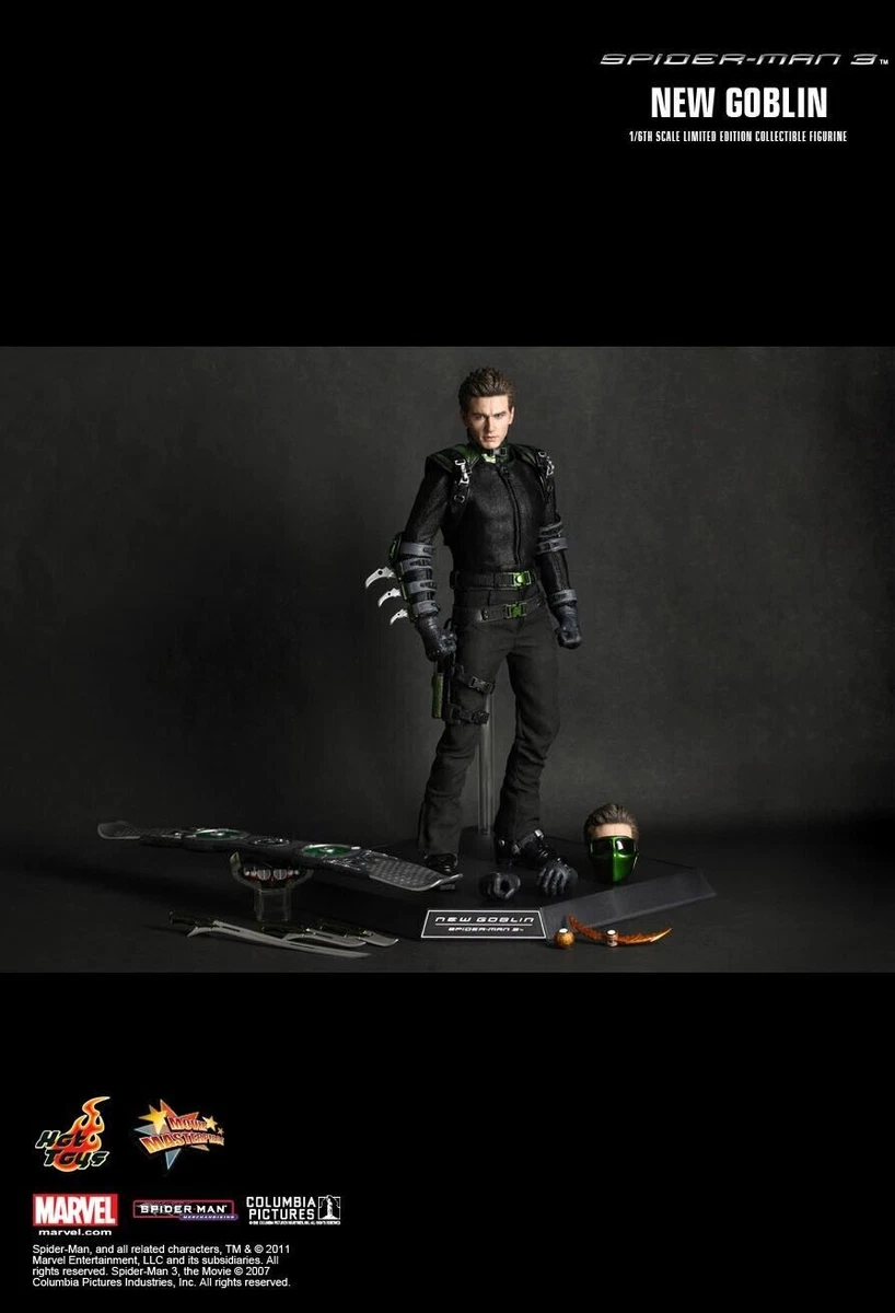HOT TOYS MMS151 SPIDER MAN 3 NEW GOBLIN 1 6TH SCALE LIMITED EDITION COLLECTIBLE